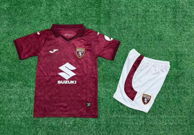Kids-Torino 25/26 Home Soccer Jersey